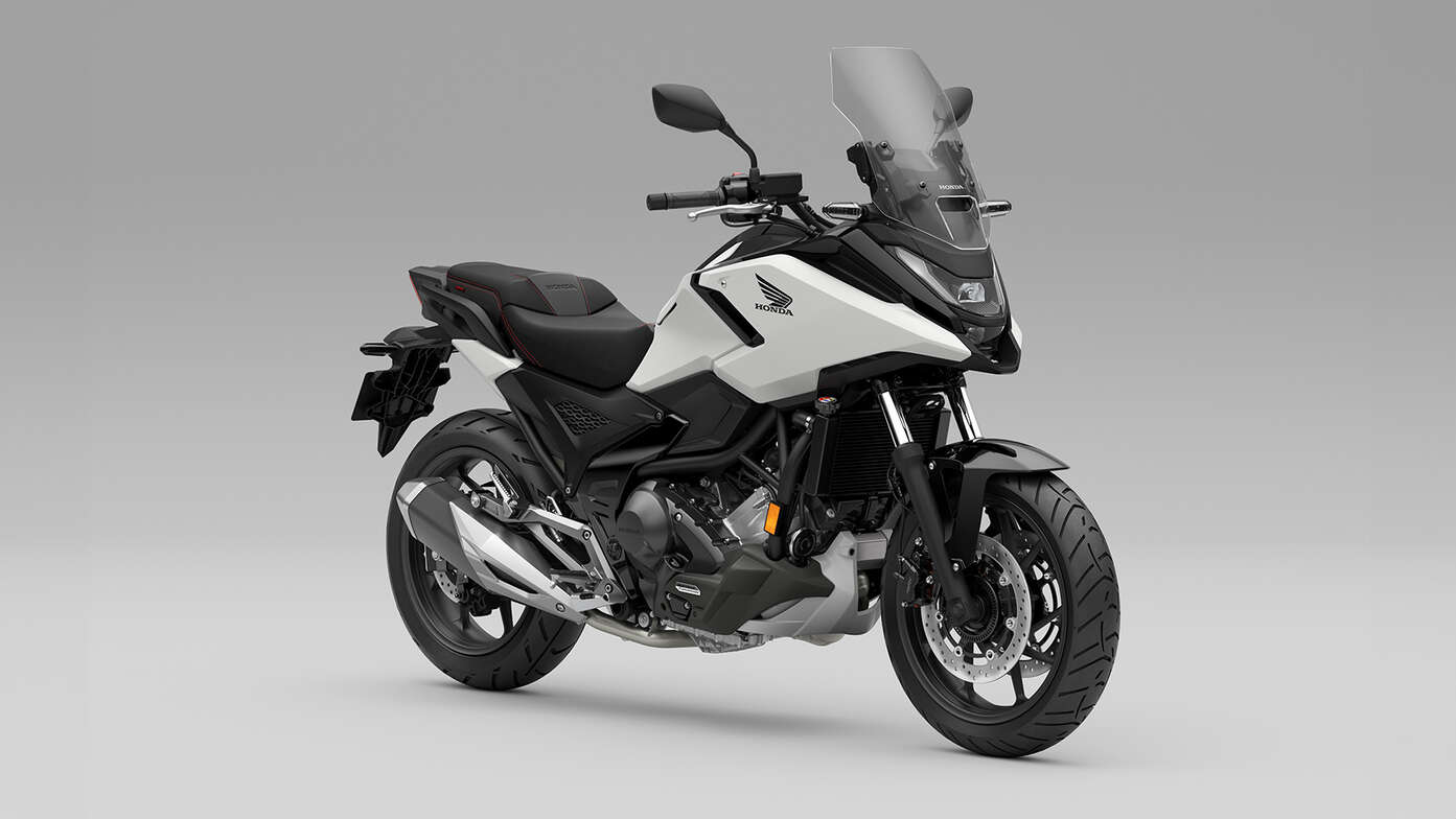 Honda NC750X-Motorrad, Komfort-Paket.